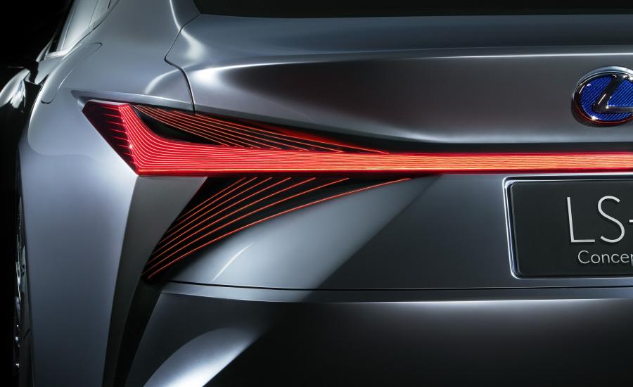 Детали экстерьера Lexus LS+ Concept 2017 года  (фото 10 из 18)